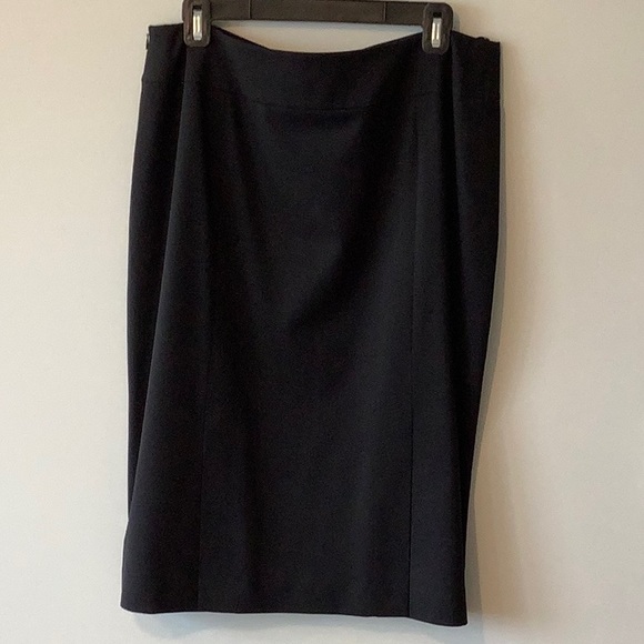 Lafayette 148 New York Black Wool Skirt - Picture 4 of 7